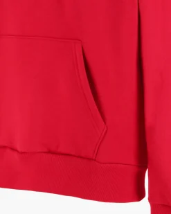 ABARTH - FELPA ROSSA CON CAPPUCCIO DA UOMO