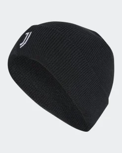 ADIDAS - BERRETTO JUVE WOOLIE NERO CON LOGO BIANCO - JE6000