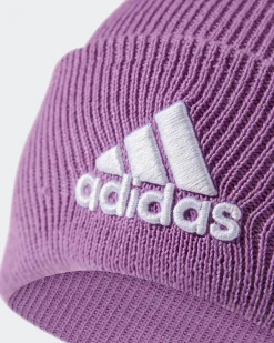 ADIDAS - Berretto viola con logo bianco - IY7668