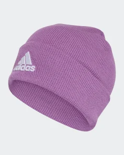 ADIDAS - Berretto viola con logo bianco - IY7668