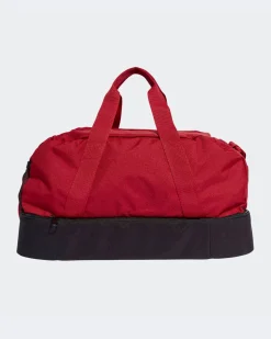 ADIDAS - BORSONE CON FONDO TIRO S -BICOLORE  ROSSO E NERO - IB8651