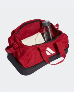 ADIDAS - BORSONE CON FONDO TIRO S -BICOLORE  ROSSO E NERO - IB8651