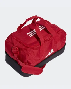 ADIDAS - BORSONE CON FONDO TIRO S -BICOLORE  ROSSO E NERO - IB8651