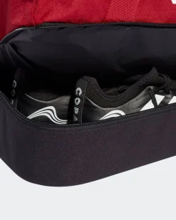 ADIDAS - BORSONE CON FONDO TIRO S -BICOLORE  ROSSO E NERO - IB8651