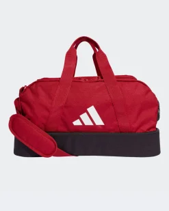ADIDAS - BORSONE CON FONDO TIRO S -BICOLORE  ROSSO E NERO - IB8651