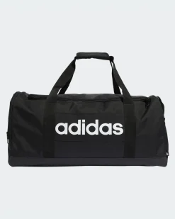 ADIDAS - BORSONE LINEAR DUFFEL M  - NERO -  JD9555
