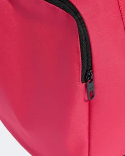ADIDAS - BORSONE PICCOLO LINEAR DUFF XS FUXIA CON DETTAGLI BIANCHI E NERI, KS2072