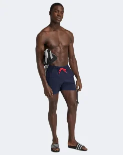 ADIDAS - BOXER MARE BLU DA UOMO 3 STRISCE - KB2765