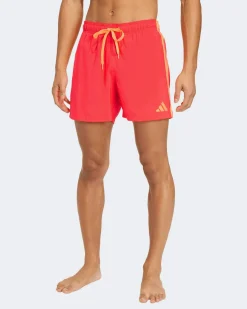 ADIDAS - BOXER MARE ROSSO DA UOMO 3 STRISCE - KB2766
