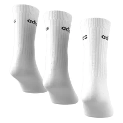 ADIDAS - CALZE HC CREW 3PP BASIC WHITE-BLACK - GE1379