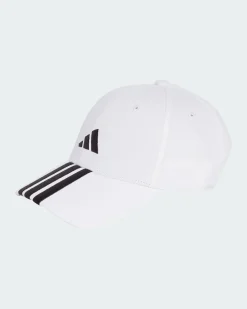 ADIDAS - CAPPELLINO DA BASEBALL 3-STRIPES CAP NL BIANCO E NERO - JE5652