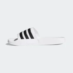 ADIDAS - CIABATTA ADILETTE SHOWER WHITE-BLACK - AQ1702