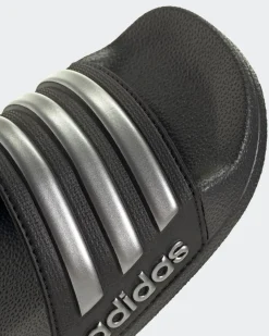ADIDAS -  CIABATTE JUNIOR ADILETTE SHOWER NERE E GRIGIE DAL 35 AL 39 ?, JS2523