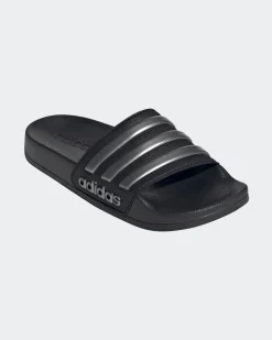 ADIDAS -  CIABATTE JUNIOR ADILETTE SHOWER NERE E GRIGIE DAL 35 AL 39 ?, JS2523