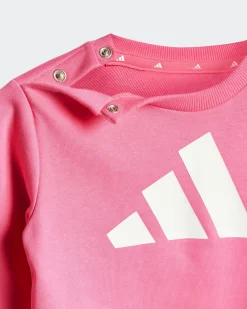ADIDAS - COMPLETO TUTA ROSA BABY   JW2462