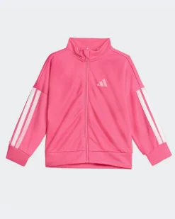 ADIDAS - COMPLETO TUTA ROSA IN ACETATO PER BIMBA ESSENTIAL CLIMACOOL -  KB9573