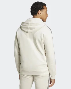 ADIDAS - FELPA CON CAPPUCCIO GRIGIO PERLA DA UOMO - IX0163