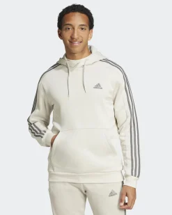 ADIDAS - FELPA CON CAPPUCCIO GRIGIO PERLA DA UOMO - IX0163
