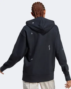 ADIDAS-FELPA CON CAPPUCCIO RELAXED WITH HEALING CRYSTALS-INSPIRED GRAPHICS-IC0803