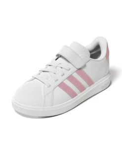 ADIDAS GRAND COURT 2.0 EL C - Scarpa bianca e rosa numerata 28-35