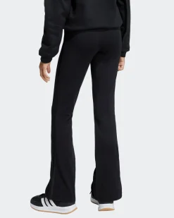 ADIDAS - LEGGINGS FLARED GLAM NERI PER RAGAZZA - KB7043