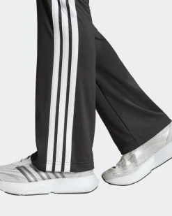 ADIDAS - LEGGINGS FLARED NERO TRAIN ESSENTIAL 3 STRISCE PER RAGAZZI
