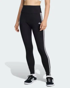 ADIDAS - LEGGINGS 3S NERI CON DETTAGLI BIANCHI DA DONNA, KD5572