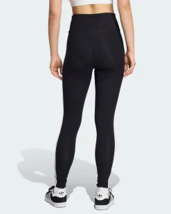 ADIDAS - LEGGINGS 3S NERI CON DETTAGLI BIANCHI DA DONNA, KD5572