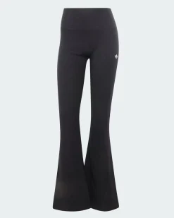 ADIDAS - LEGGINGS SVASATI ESSENTIAL CON LAVORAZIONE A COSTE NERI DA DONNA, KR3600