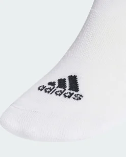 ADIDAS - 3 PAIA DI CALZINI BIANCHI 3 STRISCE CUSCHIONED SPORTSWEAR LOW-CUT - HT3456