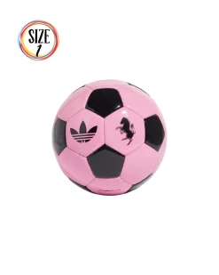 ADIDAS - PALLONE JUVENTUS MINI  ROSA E NERO MISURA 1, KE5117
