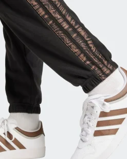 ADIDAS - PANTALONE ANIMAL 3S FT PT NERO/ANIMAL DA DONNA-  JM5892