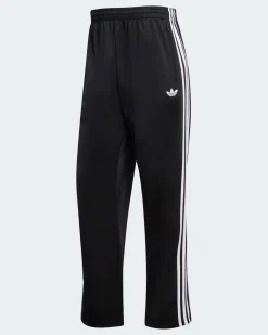 ADIDAS - PANTALONE TUTA FIREBIRD TP NERO CON DETTAGLI BIANCHI DA UOMO, KD8315