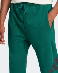 ADIDAS - PANTALONE TUTA VERDE ESSENTIALS BIG LOGO  DA UOMO - JE8971