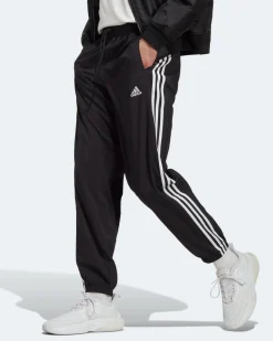 ADIDAS-PANTALONI AEROREADY ESSENTIALS ELASTIC CUFF WOVEN 3-STRIPES-IC9446