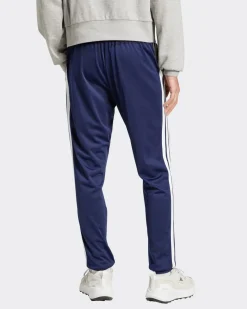 ADIDAS - PANTALONI DA TUTA UOMO BLU CON 3 BANDE BIANCHE  -JI8812