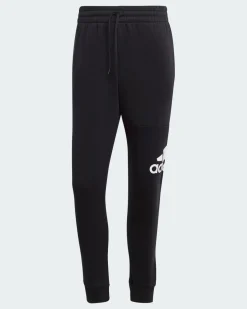 ADIDAS - PANTALONI ESSENTIALS FLEECE TAPERED CUFF BIG LOGO - IB4025