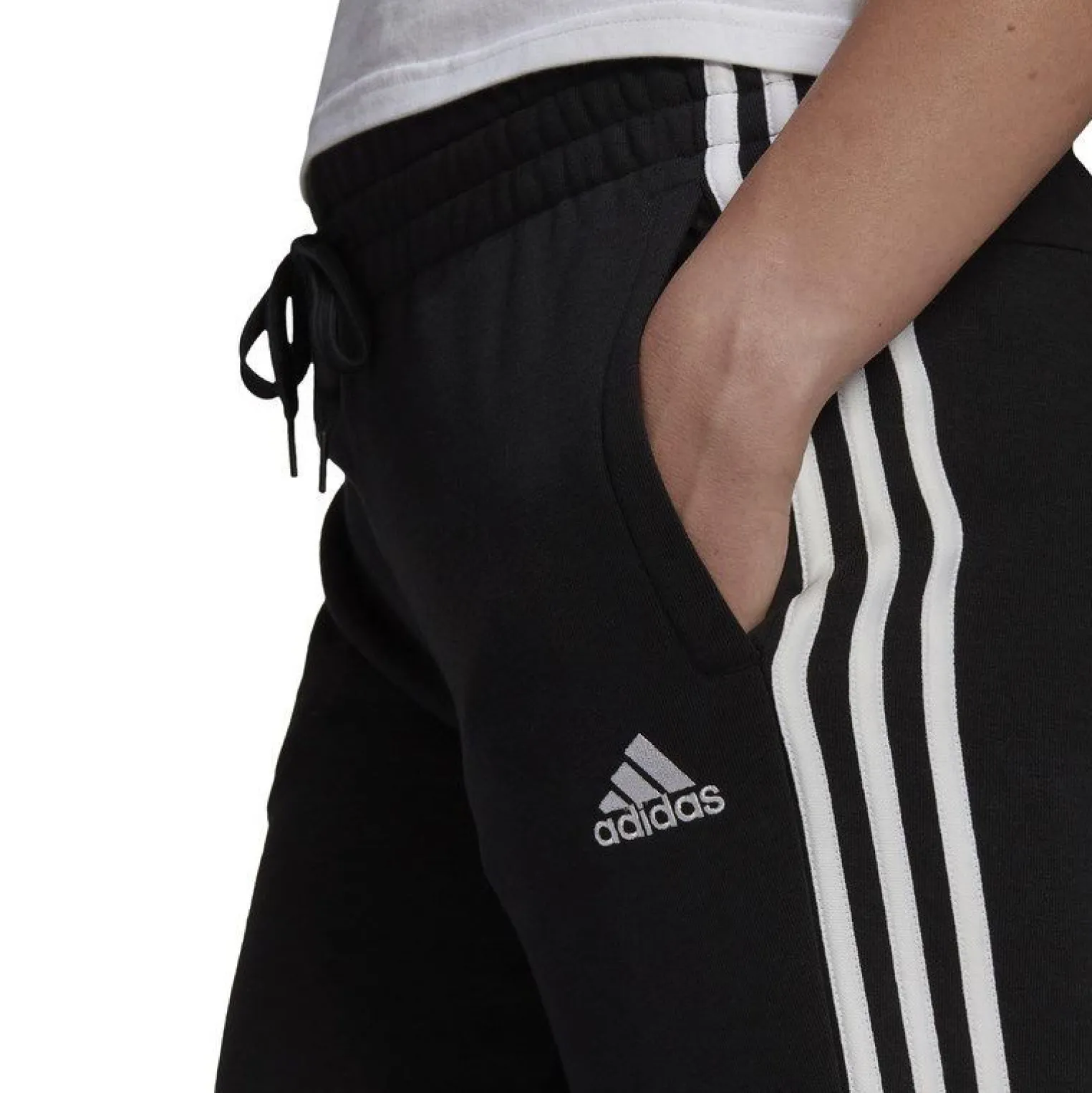ADIDAS-PANTALONI ESSENTIALS FRENCH TERRY 3-STRIPES-GM8733