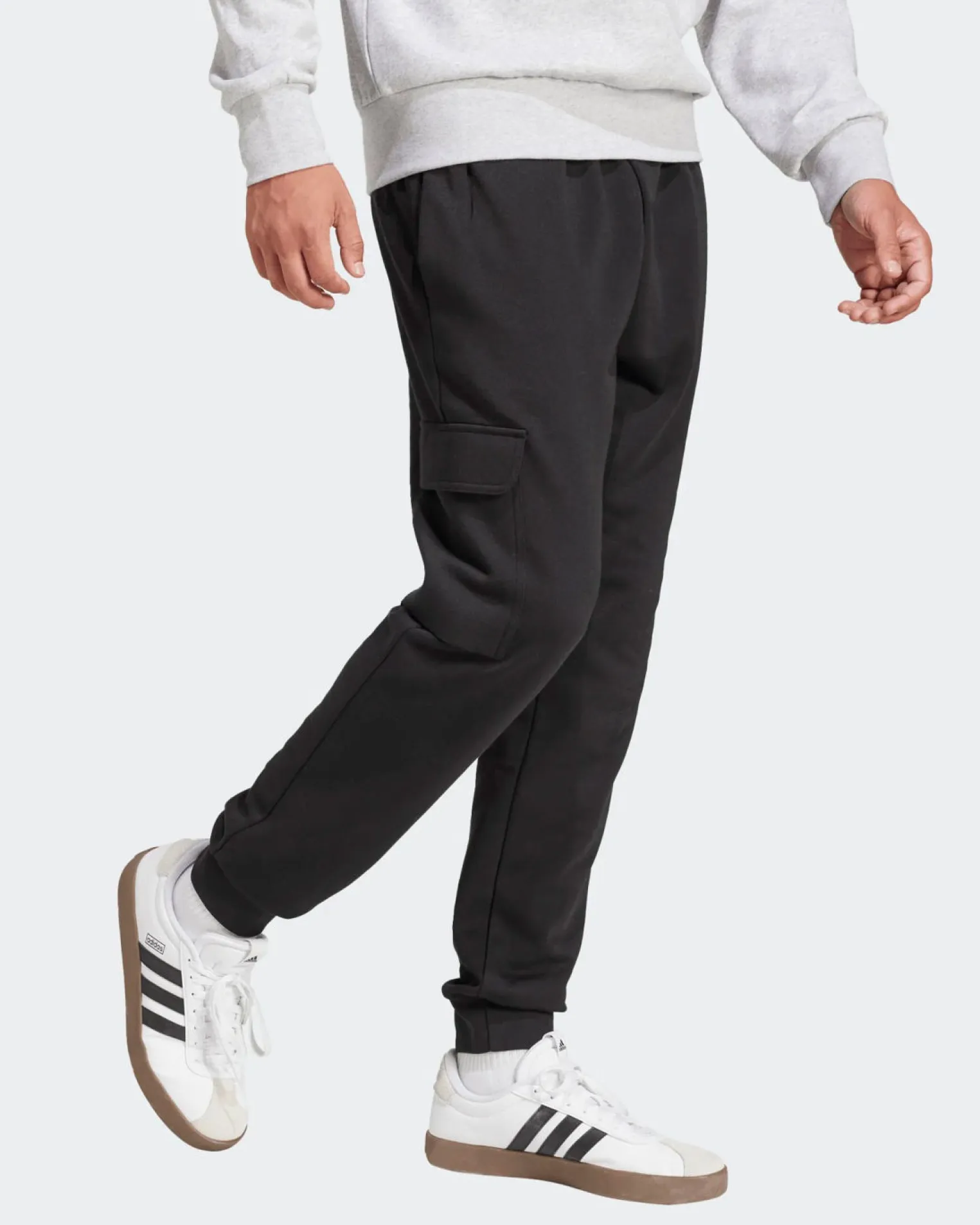 ADIDAS - PANTALONI TUTA DA UOMO NERI FEELCOZY- JD1863