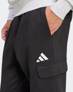 ADIDAS - PANTALONI TUTA DA UOMO NERI FEELCOZY- JD1863