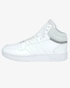 ADIDAS - Scarpa alta bianca, numerata 28/40 - HOOPS MID GW0401