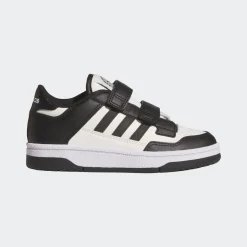 ADIDAS - SCARPA BAMBINI RAPID COURT NERA-BIANCA  JP7654