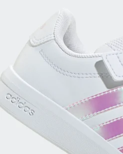 ADIDAS - SCARPA BIANCA GRAND COURT 3.0 DA BAMBINI 28-35 - JQ1988