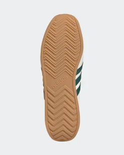 ADIDAS - SCARPA BIANCA RUNVISTA DA UOMO CON STRISCE VERDI - HQ2319