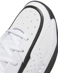 ADIDAS - Scarpa da basket uomo bianca e nera - FRONT COURT ID8589