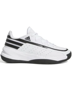 ADIDAS - Scarpa da basket uomo bianca e nera - FRONT COURT ID8589