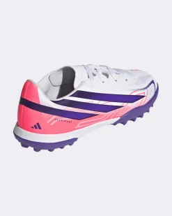 ADIDAS - SCARPA DA CALCETTO F50 HYPERFAST LEAGUE TF BIANCA, ROSA FLUO E VIOLA, KJ3409