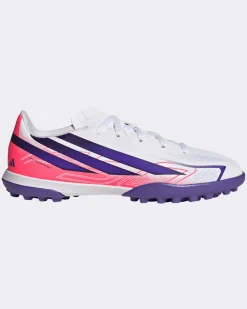 ADIDAS - SCARPA DA CALCETTO F50 HYPERFAST LEAGUE TF BIANCA, ROSA FLUO E VIOLA, KJ3409