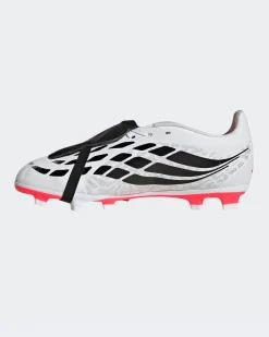 ADIDAS - SCARPA DA CALCIO JUNIOR PREDATOR CLUB FT BIANCA , ROSA FLUO E NERA DAL 34 AL 38 ?, KJ6728