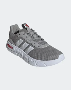 ADIDAS - SCARPA GRIGIA WIDE FIT CLOUDFOAM FLEX LACES DA UOMO - HQ4851